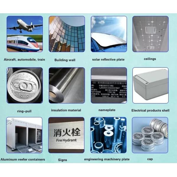 7005 7050 7075 Алюминиевые стальные полоски, катушки из фольги для алюминиевых кровельных листов