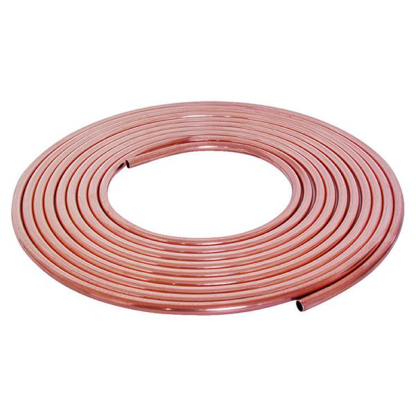 As tubulações de cobre da bobina 1/4 3/8 1/2” 3/4 revestem a tubulação de cobre dos tubos da bobina para o condicionamento de ar