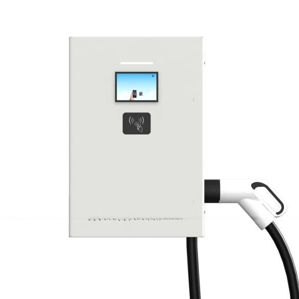 EVONIC DC Charger 7KW 15KW 20KW 30KW 40KW CCS1 CCS2 Chademo GB/T Fast Wall-mounted Charging Station with ISO Certificate