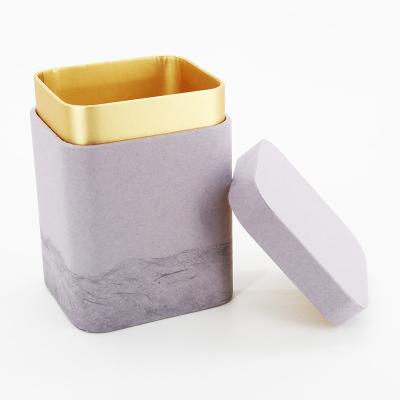 Luxury Rigid Kraft Cardboard Gift Boxes Recyclable For Tea Packaging
