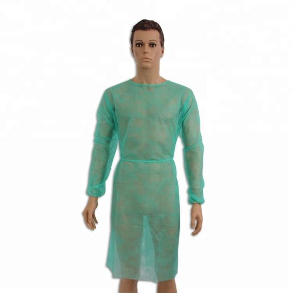 Surgical Isolation Disposable Protective Coveralls For Patient Blue Color