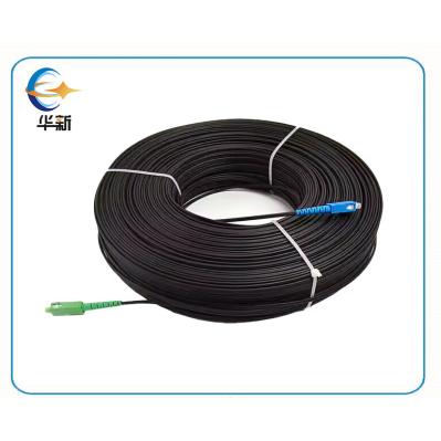 SC UPC LC UPC Fiber Optic Patch Cord  Simplex Single Mode G657a Fiber Optic Cable Drop