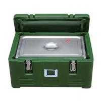 le PE de chargement du dessus 30L a isolé la boîte thermo à nourriture avec la casserole intérieure de l'acier inoxydable GN