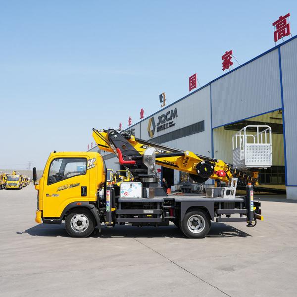 40m 50m High Altitude Operation Truck , Aerial Manlift Bucket Truck