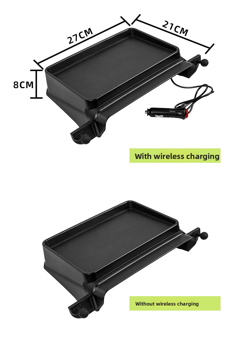 For Suzuki Jimny Multi-Function Wireless Charging Storage Box Two-In-One Central Control Screen Mobile Phone Interior Accessory