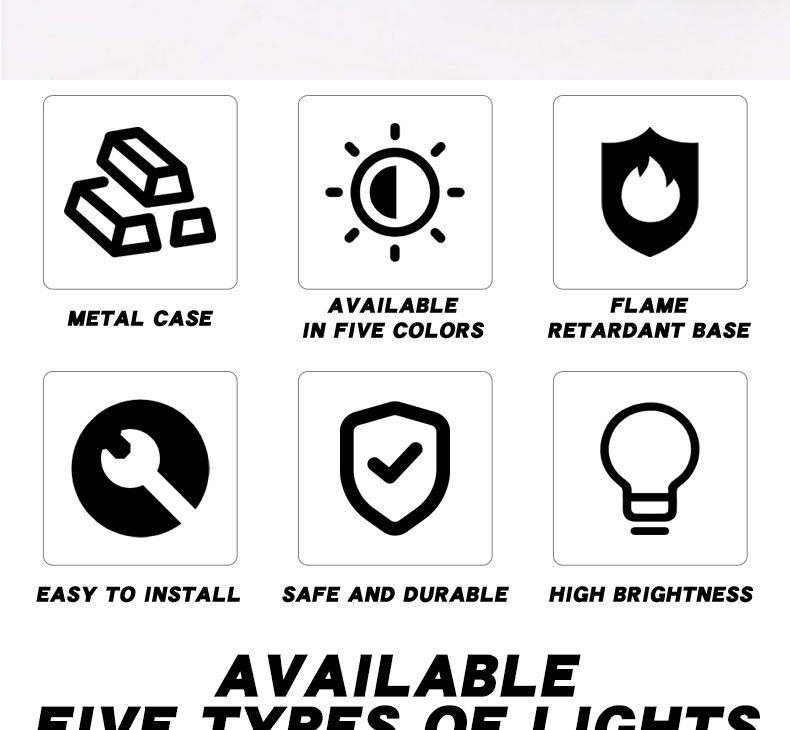 HongYe YZ-6MM-DDZ Waterproof IP65 Metal LED Indicator Light Multi-color 50,000 Hours Lifespan 6V-24V-220V for Industrial