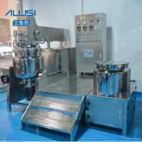 Levé hydraulique 300L lotion pour le corps homogénéiseur Vaseline Machine de fabrication de vide mélangeur émulsifiant