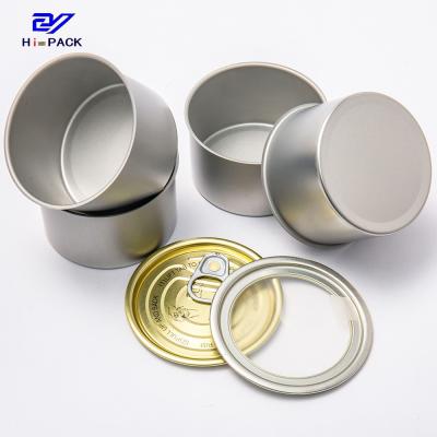D73x55mm 260ml Tobacco Tin Cans Antique Weed Packaging Jars