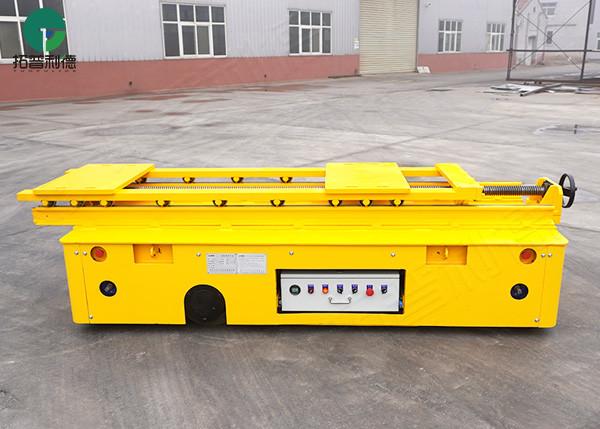Steerable Motor Trolley Wheel Drive 10tone Transfer Cart