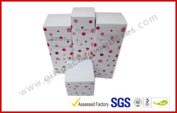 Lovely Cosmetic Packaging Boxes / Brand Paper box with White Corrugated Insert