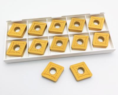 TUNGALOY CNMG120408-TM Carbide Tip Inserts 1600HV High Precision Solid Carbide Inserts CNC cutting tools