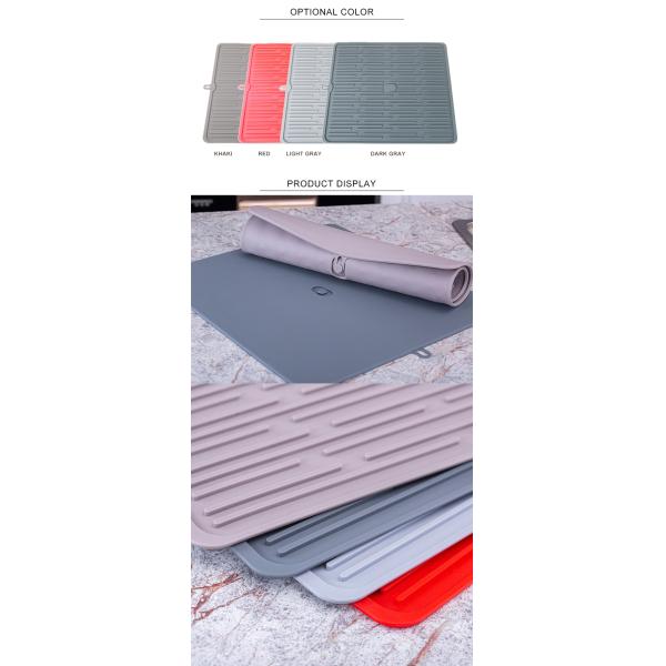 OEM Multifunctional Silicone Kitchenware Silicone Drying Mat