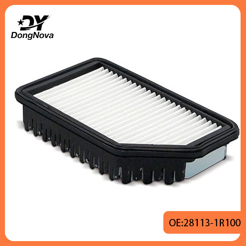 28113-1R100 Automobile Air Filter 31.75x28.45x5.59cm For Hyundai Accent Veloster Kia Rio Soul