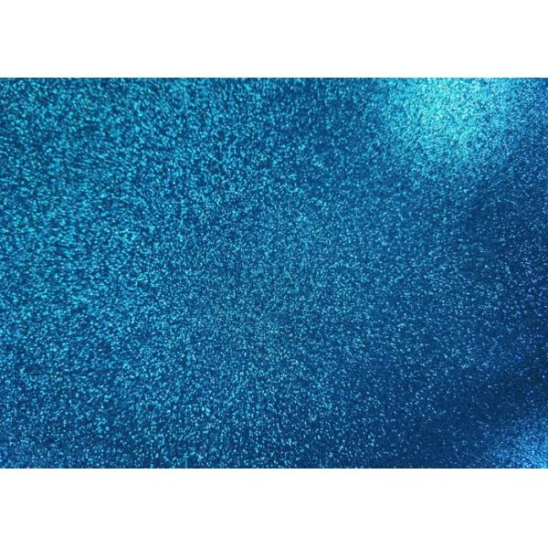 Kindergarten DIY Card Artwork Self Adhesive Glitter Paper With Even Surface Coating