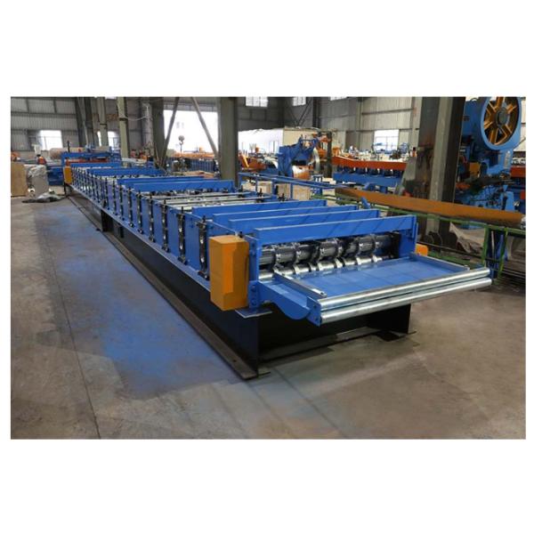 18.5KW Steel Floor Decking Roll Forming Machine 12-15m/min YX51-915