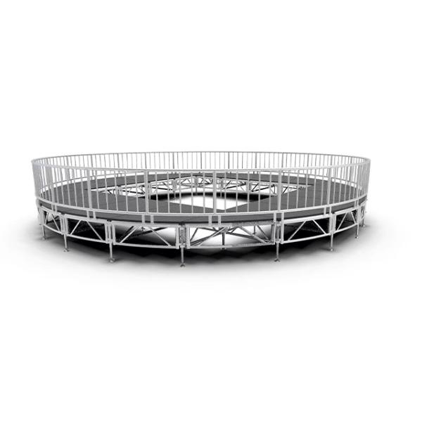 Customized 18mm Plywood Aluminium Stage Platform For Concerts Events