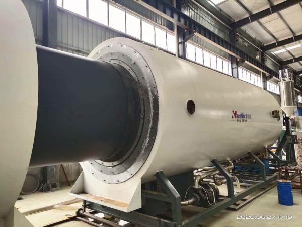 HDPE PE Jacket  Extruder Pipe Making Machine For Plastic  Protective Pipe Production Line