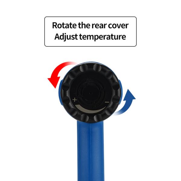 Máquina portátil portátil de envoltura retráctil de 220V con pistola de calor de aire caliente de 2000W