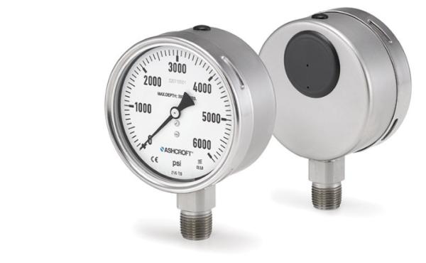 Fully Welded Deep Sea Pressure Gauge For Underwater Environments 15 Psi - 20000 Psi