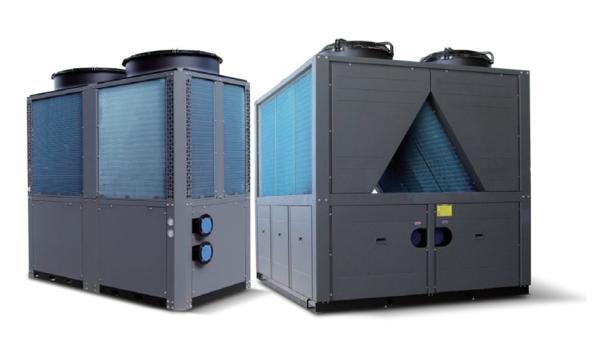 45kw - 350kw R410a Refrigerant Domestic Air Source Water Heater for Commercial Requirements