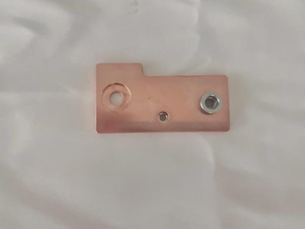 Industrial Grade 304 Stainless Steel M6-2 and M4-2 Nut Nickel Matte Plating Riveting Copper Bar Metal Stamping Parts