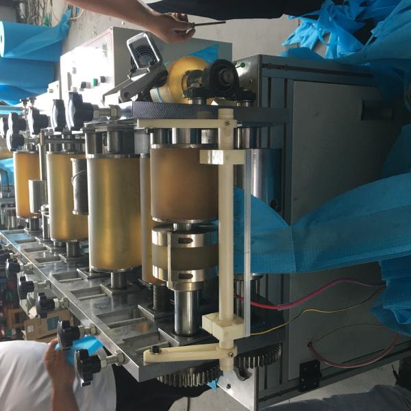 3350mm Length Cap Manufacturing Machine , 1200mm Height Surgical Cap Making Machine