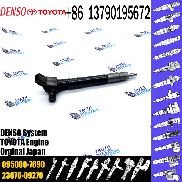 095000-7690 0950007690 Common Rail Injector DCRI107690 23670-09270 23670-0R050 For Toyota RAV4 2.0 D 1AD/2AD-FTV 095000-