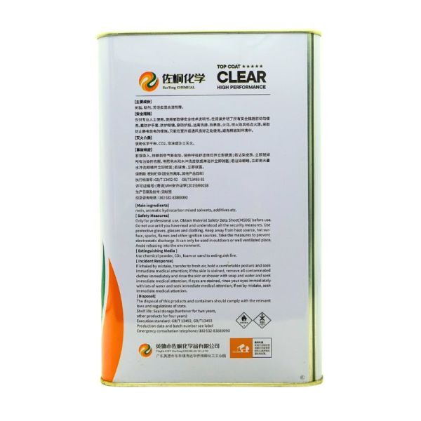 Zuotong Automotive Thinner Powerful Fast Drying 4L Professional Paint Viscosity Reducer