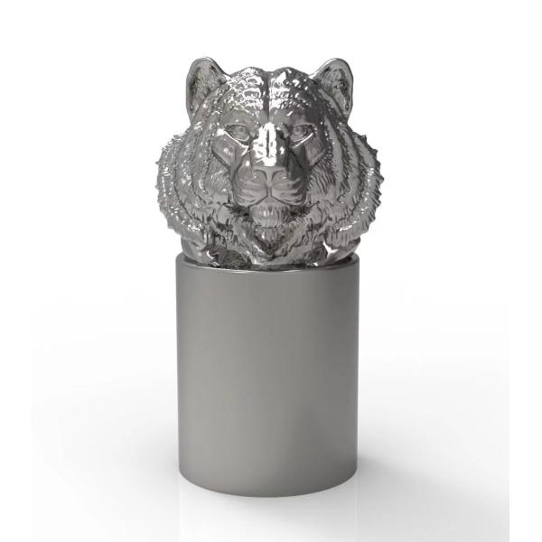 Сплава цинка Eco крышки флакона духов льва эстетика главного дружелюбного высокая