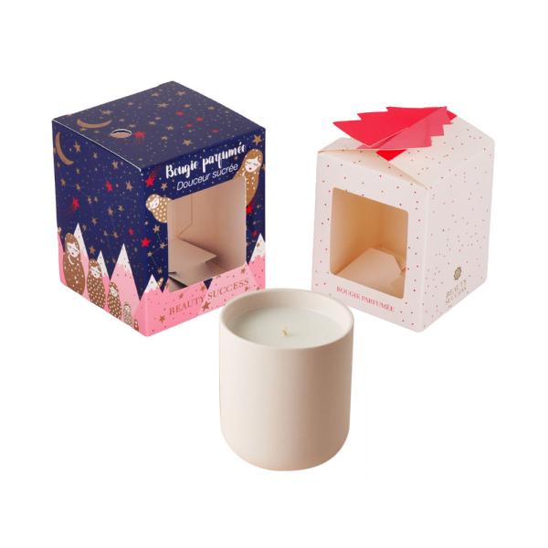 350G Art Paper Candle Packaging Box 1mm avec Matte Lamination