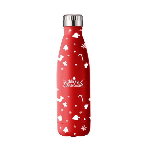 Personalized Double Wall Insulated Water Jugs SS Steel Water Bottle 500ml
