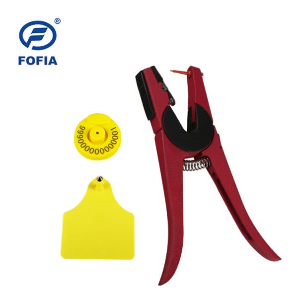 FOFIA SI diamètre animal de RFID des bétail animaux électroniques ID29mm de marque d'oreille