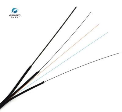 Cabo pendente GJYXFCH 2x5mm exteriores da autossuficiente FTTH fibra ótica de LSZH