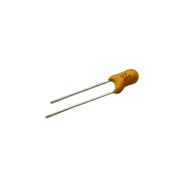 1uF 20% 25V Dipped Radial  Tantalum Capacitors RHOS Small Unit