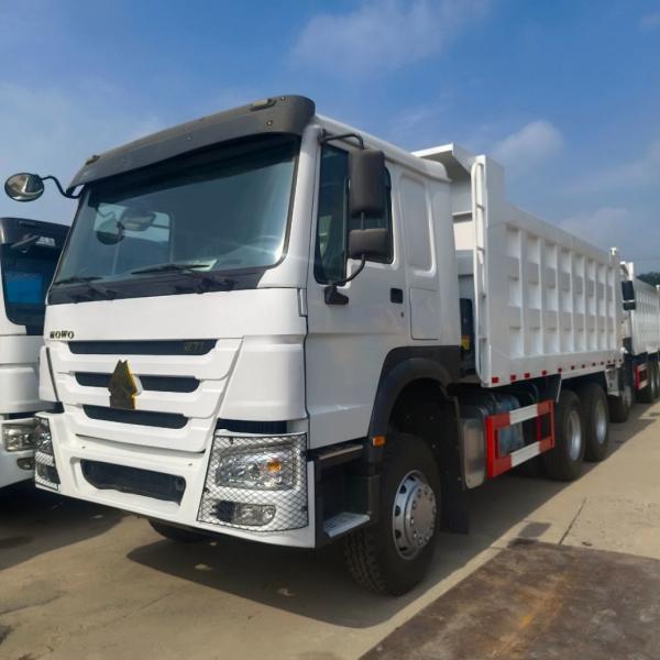 Large Capacity Diesel 371HP6 * 4 HOWO 30 Tons Manual Dump Truck Transport Vehicle