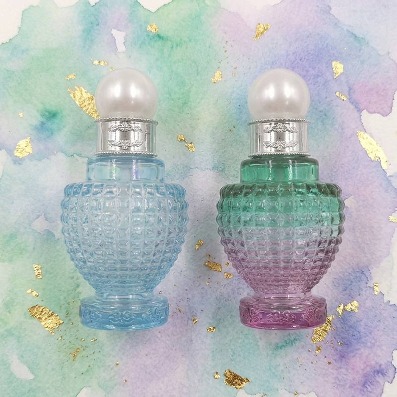 Glass Bottles Empty 60ml Makeup Body Lotion Cosmetic Pump Pineapple Shape