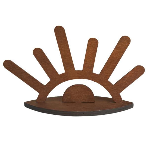 Wooden Ring Holder Stand Creative Jewelry Display for Ornaments Gift Package Included