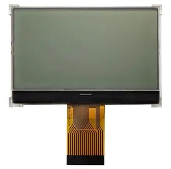 2.9 Inch 128x64 LCD Display FSTN Black White Transflective 18 Pin LCD Display SPI Interface