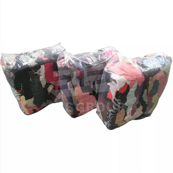 Strong Absorbency Dark Color T Shirt Rags 100% Cotton Industrial Used Clothes Rags Cleaning Wiping Cloth Wipers