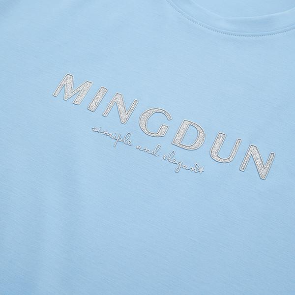 T-shirt à manches courtes 100% coton pour homme avec poids lourd 300gm et logo personnalisé
