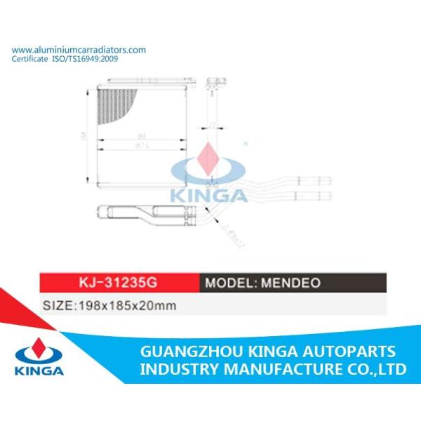 Ford Mendeo Cast Iron Baseboard Radiator Size 198*185*20mm ISO 9001