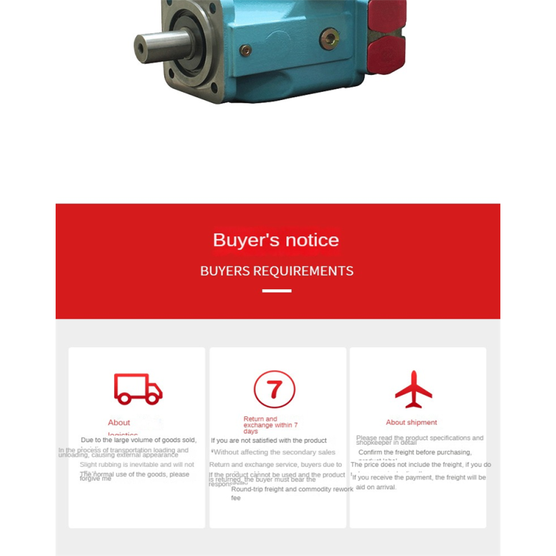 Hydraulic pumps VICKERS plunger pump from the United States PVB15-RS-31-CC-11-PRC PVB15-RSW-31-C-11 PVB15-RSW-31-CMC-11-PRC factory