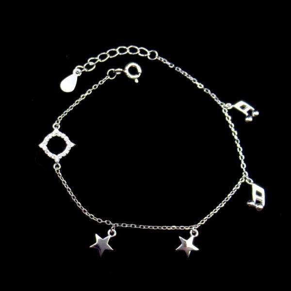 Дизайн предложения ОДМ ОЭМ браслета Зирконя серебра модной женщины кубический