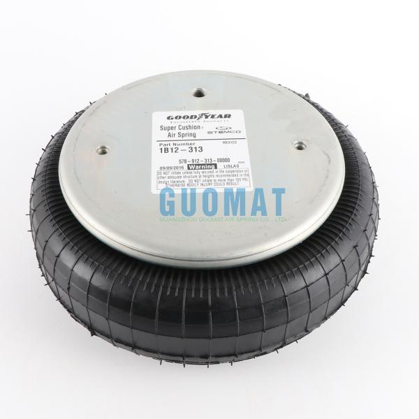W01-M58-6040 Firestone Air Springs Assembly Metric M8 MAX O.D.  343 mm For Die Stripper
