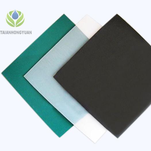Geomembrana de HDPE preto para impermeabilização subterrânea de aterros sanitários em espessura de 0,12-4,0 mm