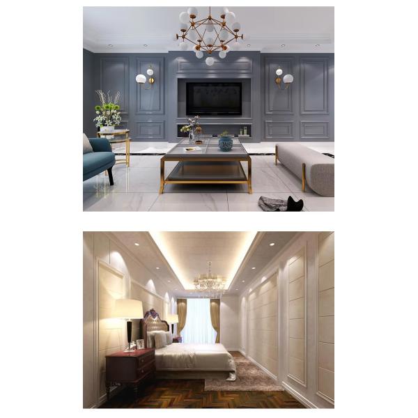 Интегрированная стена из ПВХ экологически чистый внутренний фон