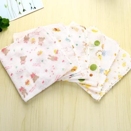Wearable Pure Cotton Handkerchiefs Polishing Customized Logo For All Skin Types