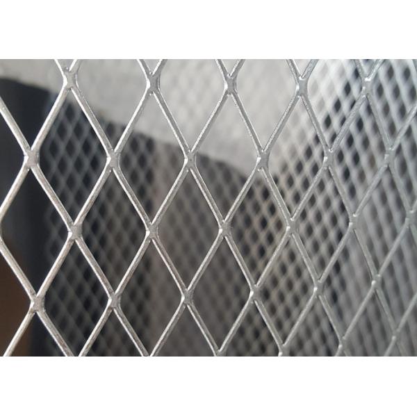 Diamond Decorative Flat Expanded Metal Mesh Powder Coating