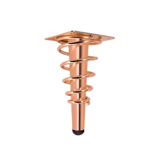 Modern Luxury Gold Iron Sofa Legs Furniture Hardware Accessories for Dining & Hospital for Wood Table Cabinet TV