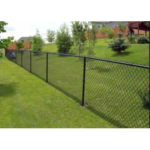 Practical Sports Ground Fencing / Chain Link Mesh Fence No Toxic Material